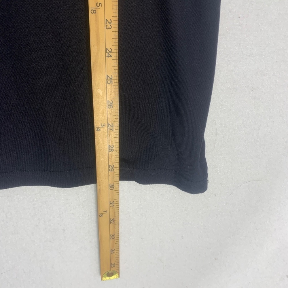 Vuori Ace Polo Shirt Mens XL Black Short Sleeve Polo Pocket Logo Athleisure - Picture 11 of 11